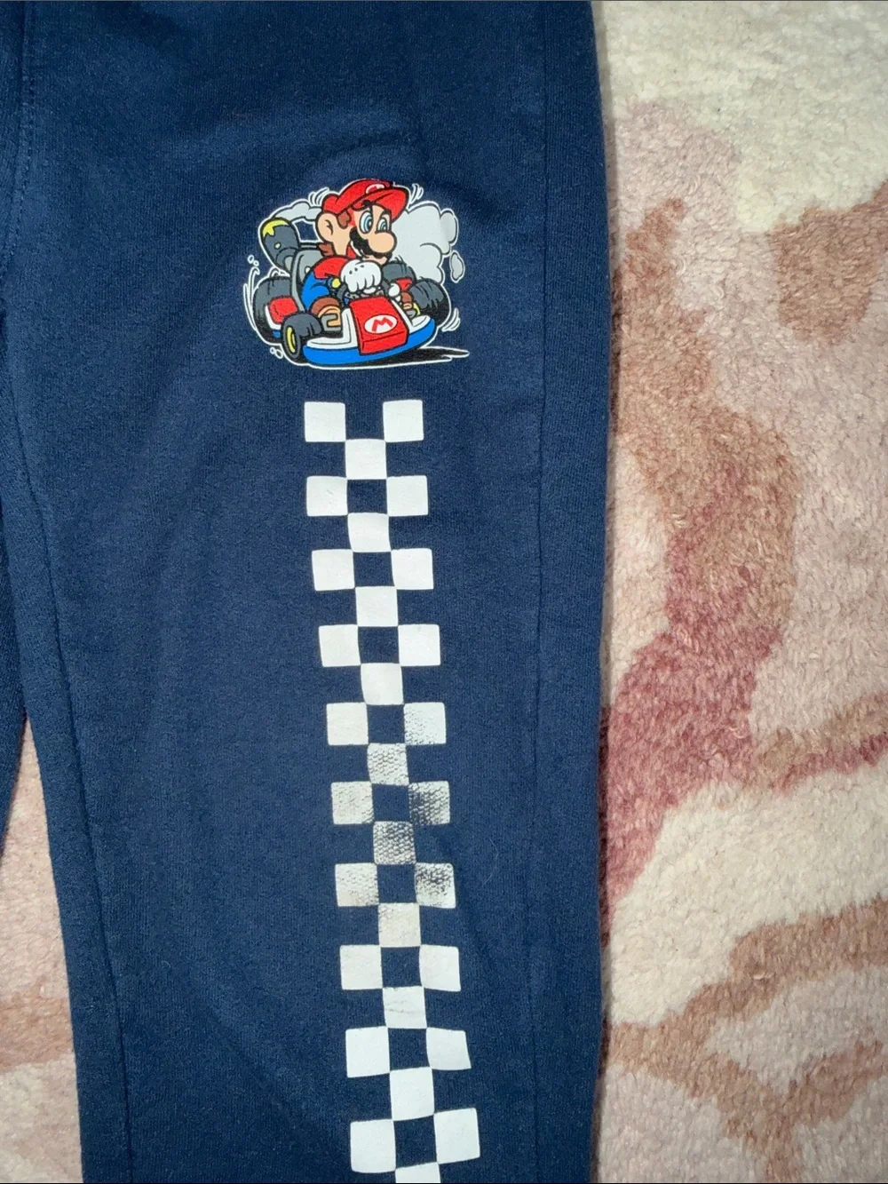 Nintendo Navy Blue Mario Kart Kids Sweatshirt & Joggers Set